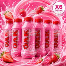 Oak UHT Strawberry Flavoured Milk - 500ml x6