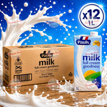 Pauls Long Life Full Cream Milk - 1L x12