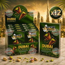 Pistachio Gusto Dubai Cornet - 70g x12 (BULK)
