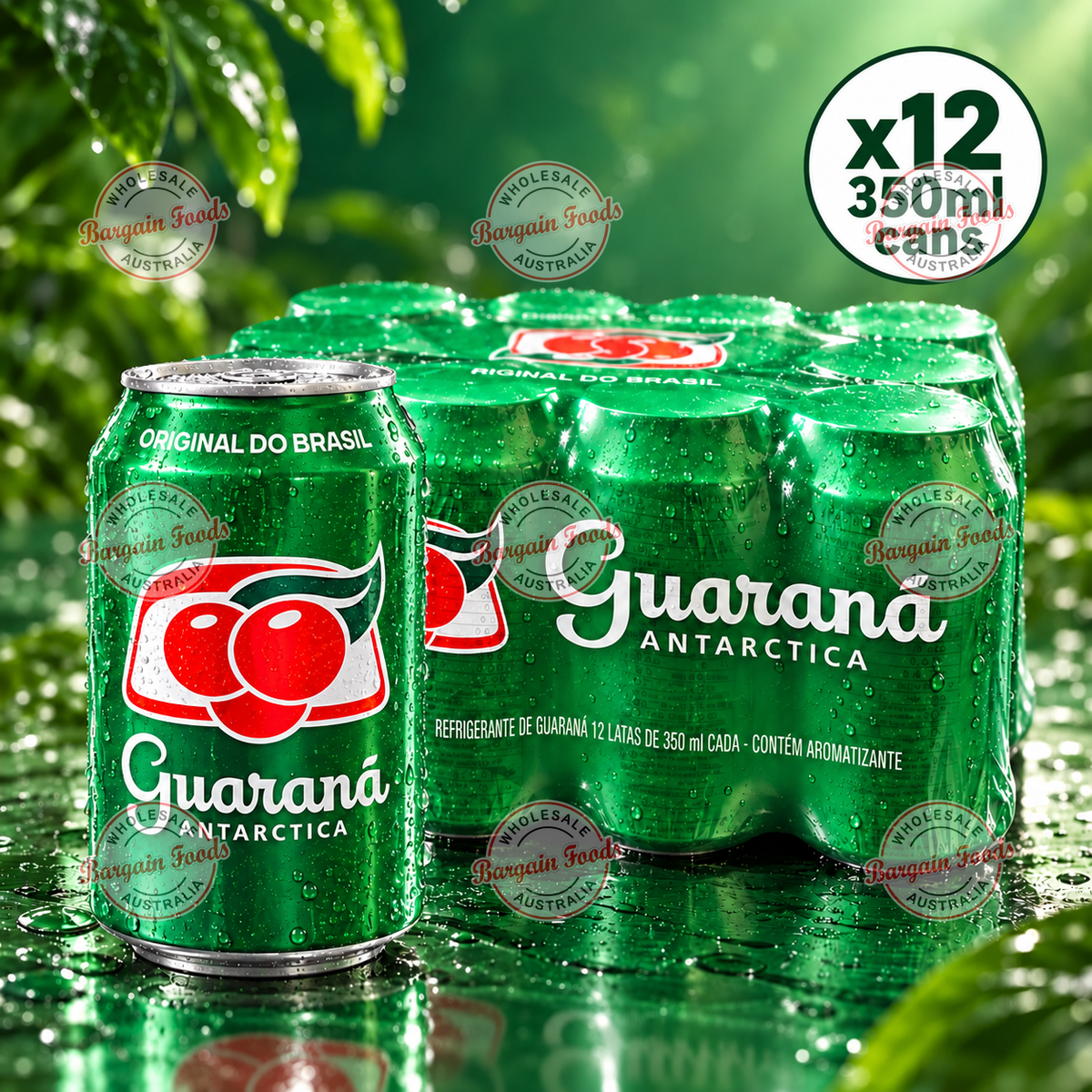 Guarana Antartica - 350ml x12