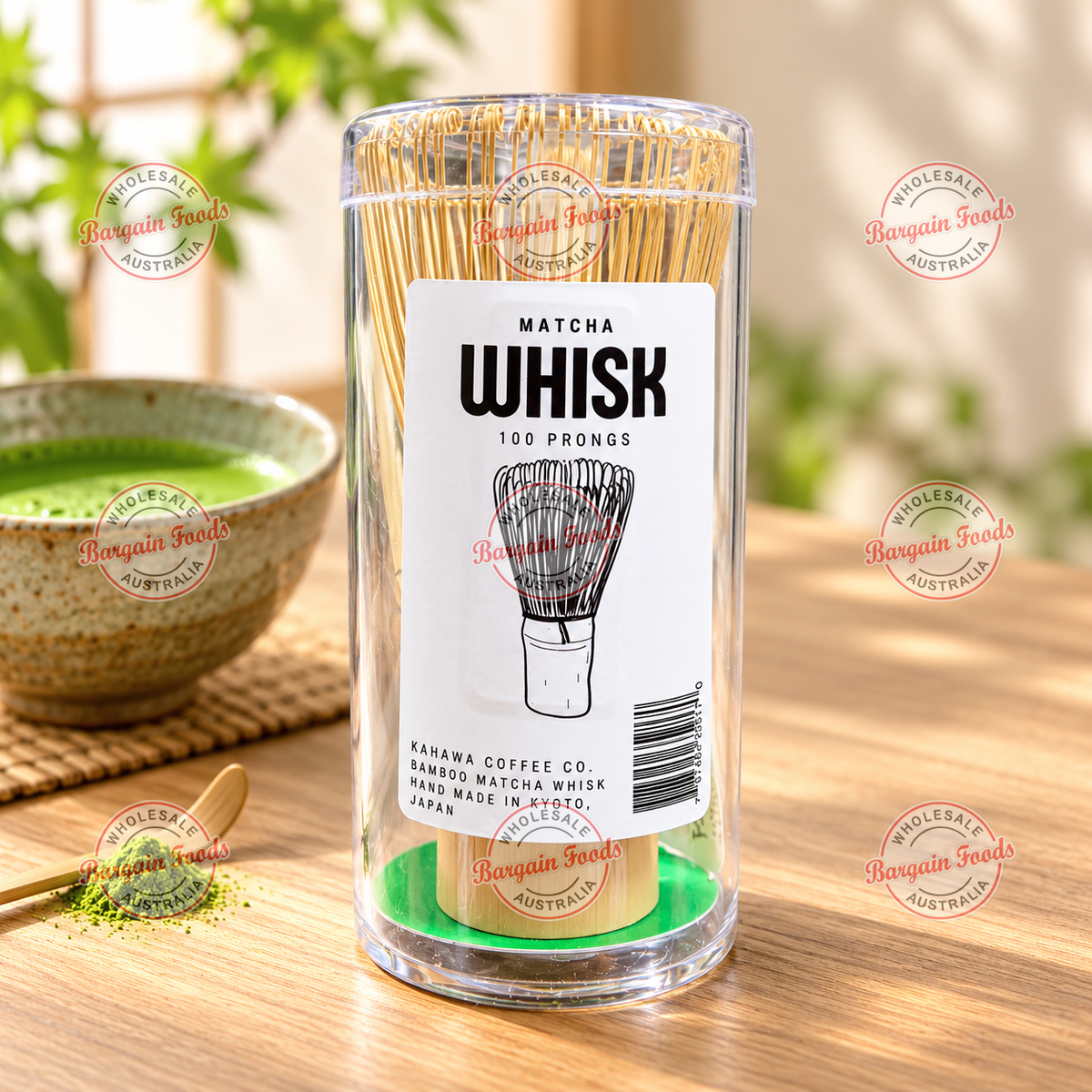 Bamboo Matcha Whisk - 100 Prongs CLEARANCE