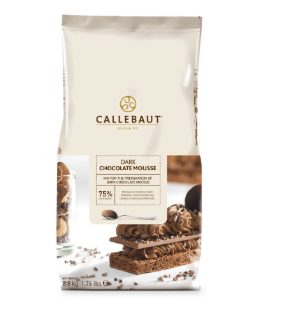 Callebaut 75% Dark Chocolate Mousse - 800g