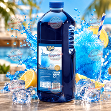 Edlyn Granita Blue Lagoon Flavoured Slurpee Mix Syrup - 2L