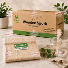 Wooden Sporks - 2000pcs (BULK)