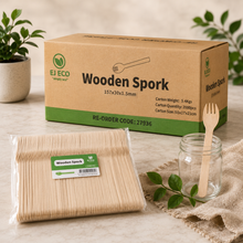 Wooden Sporks - 2000pcs (BULK)
