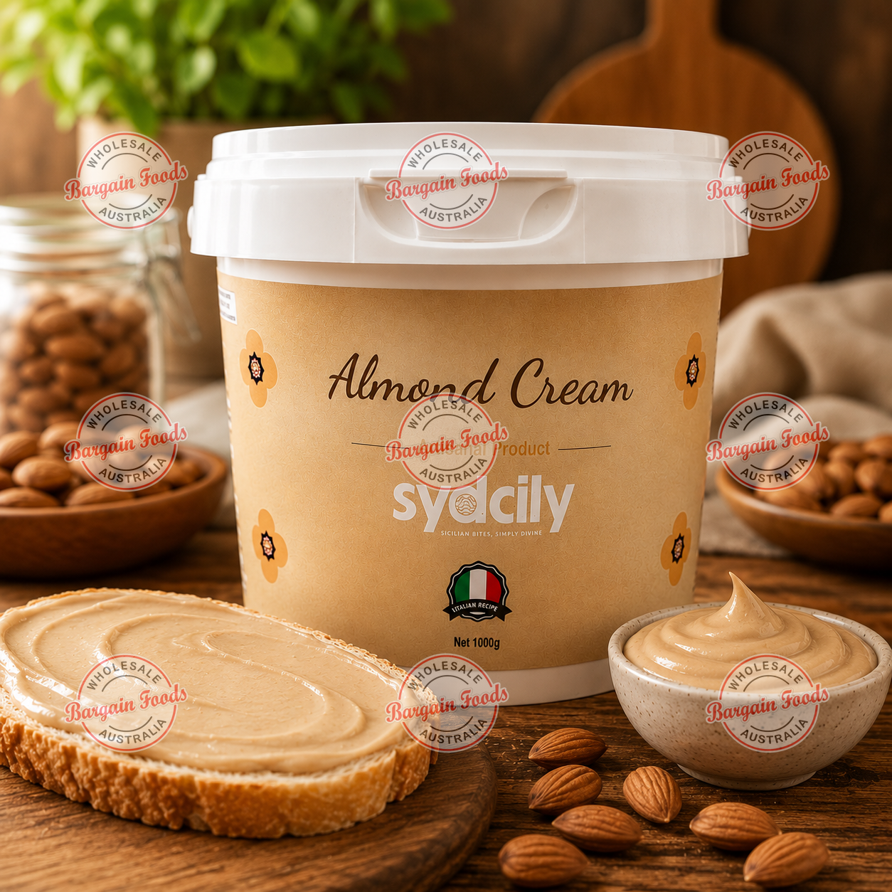 Sydcily Almond Cream Spread - 1kg