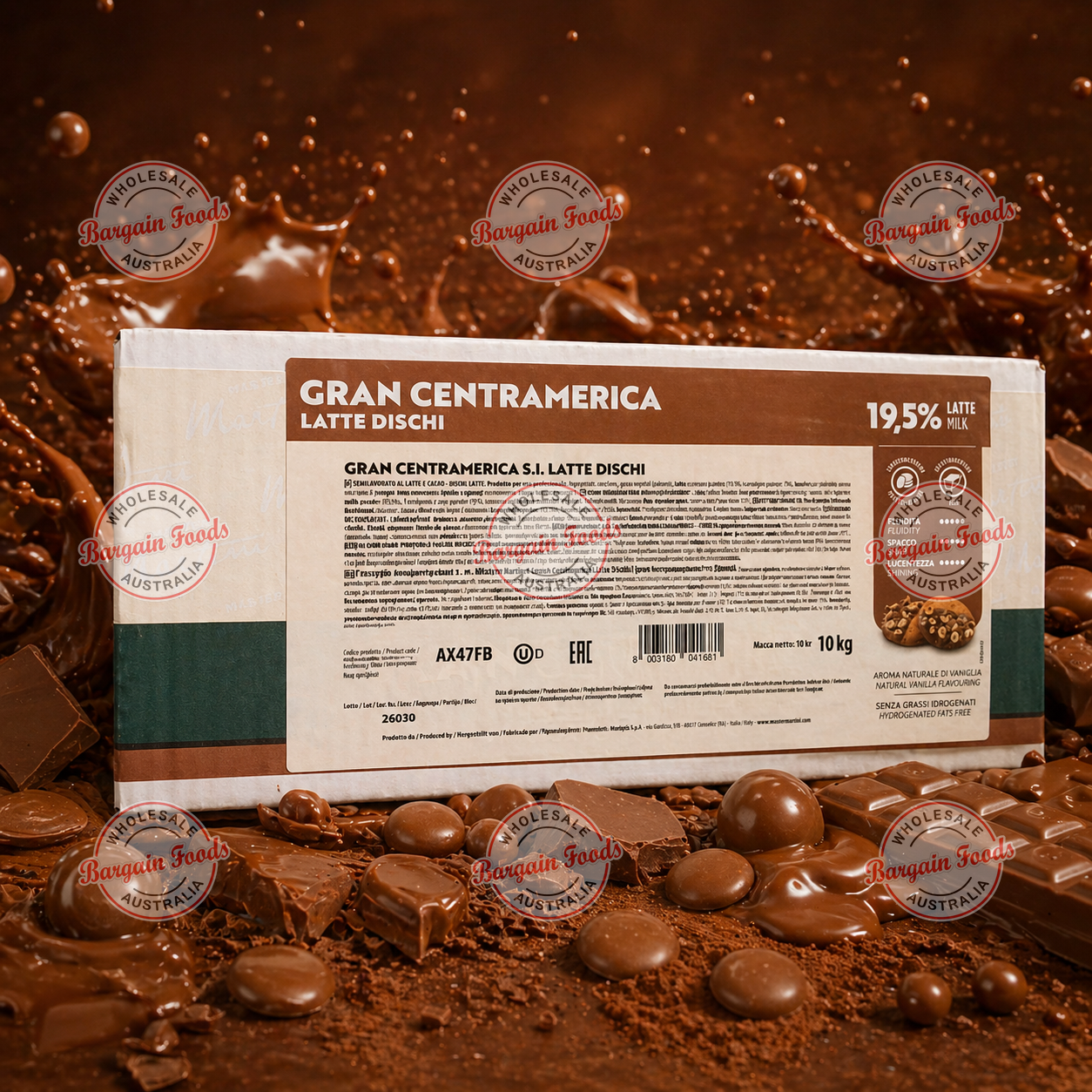 Master Martini Gran Centramerica Compound Milk Chocolate - 10kg