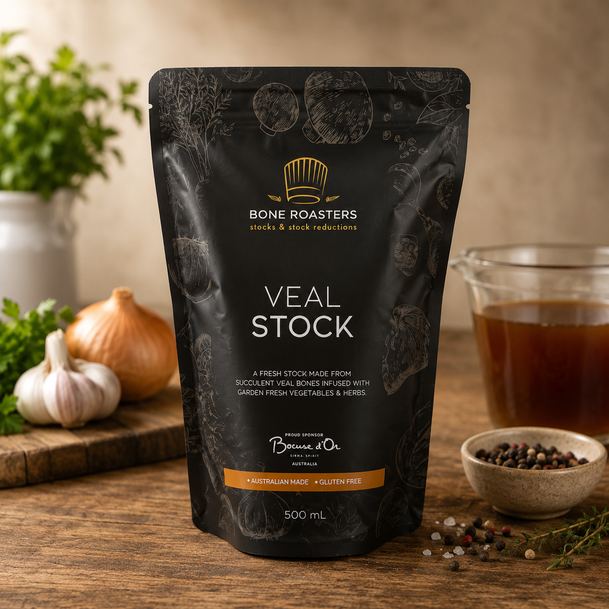 Bone Roasters Veal Stock - 500ml