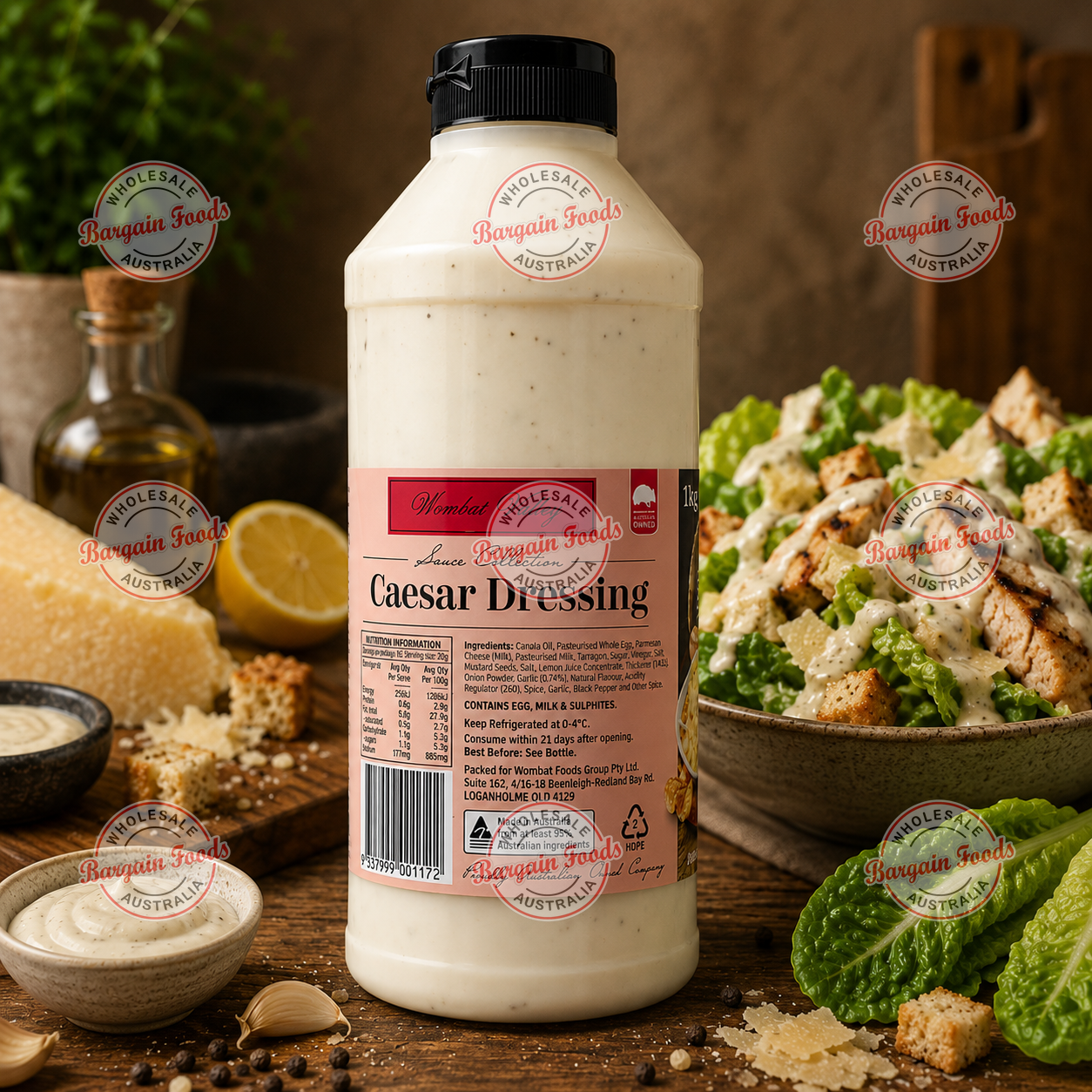 Wombat Valley Caesar Dressing Sauce - 1kg