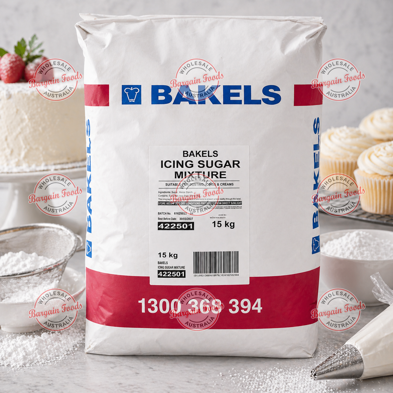 Bakels Icing Sugar Mixture - 15kg