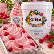 Gima Raspberry Fruit Paste - 5kg