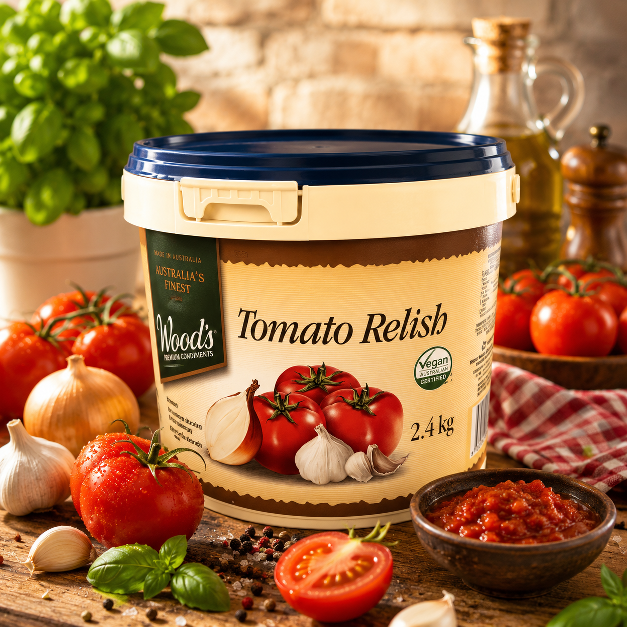 Wood's Tomato Relish - 2.4kg