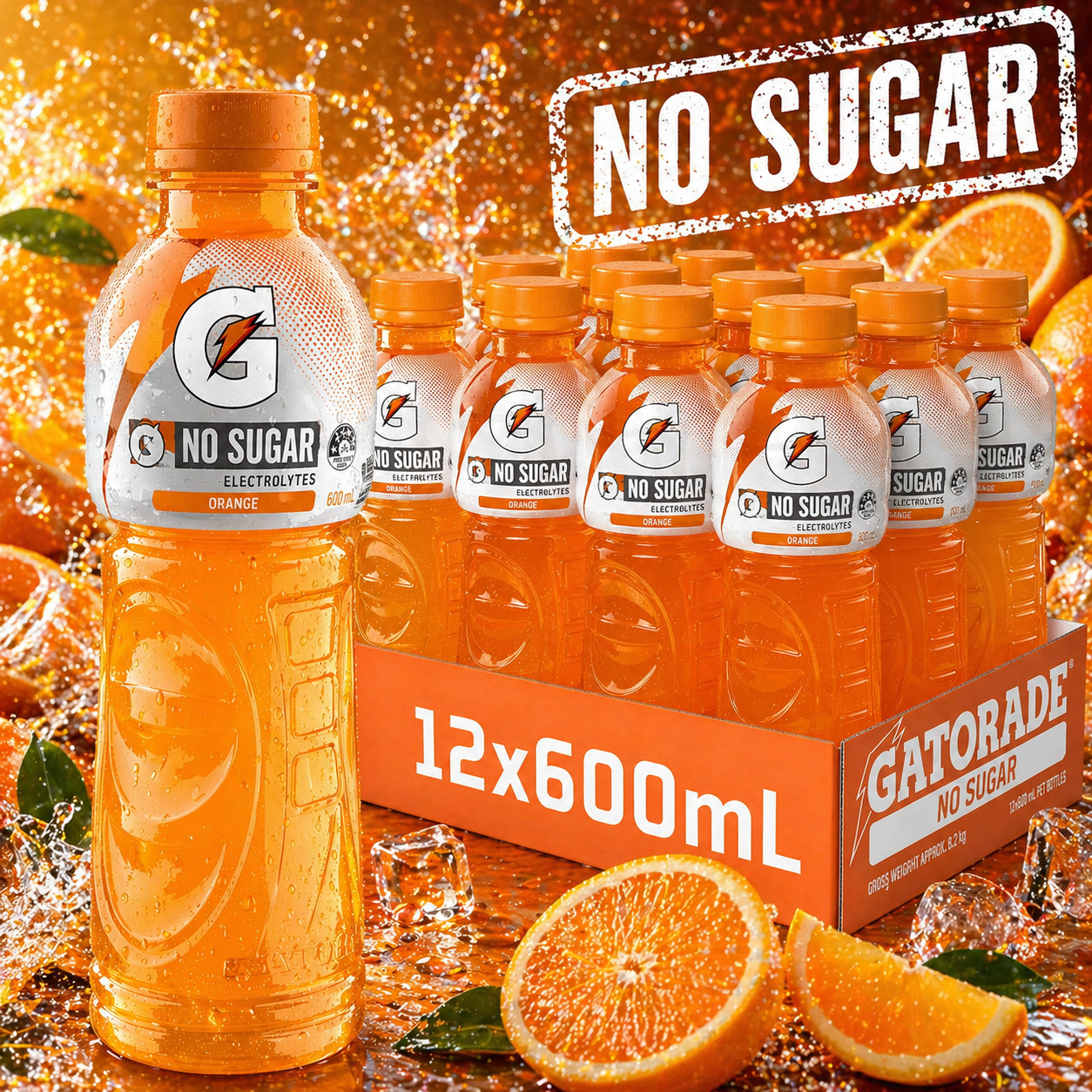Gatorade - 600ml x12 (BULK)