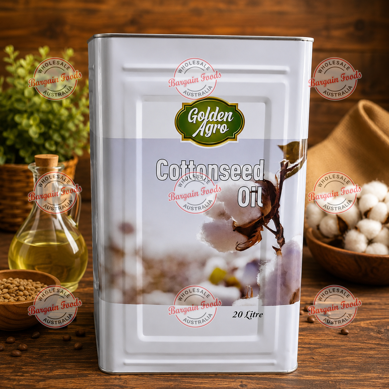 Golden Agro Cottonseed oil - 20L