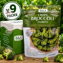 DJ&A Crispy Broccoli Florets - 45g x9 (BULK)