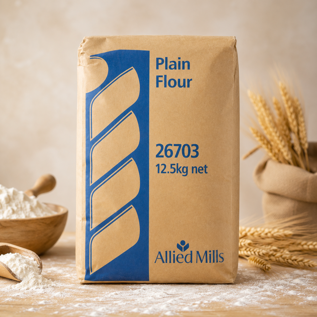 Allied Mills Plain Flour - 12.5kg
