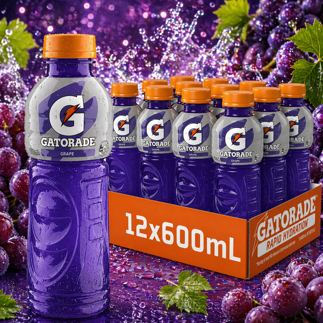 Gatorade - 600ml x12 (BULK)