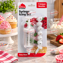 Syringe Icing Set - 7 Nozzles