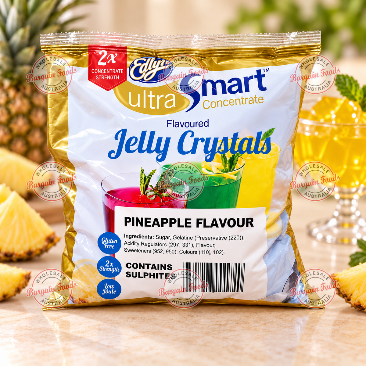 Edlyn Pineapple Jelly Mix - 1.1kg