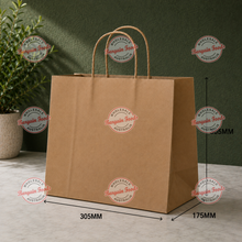 Kraft Uber Bags Medium - 250pcs (BULK)
