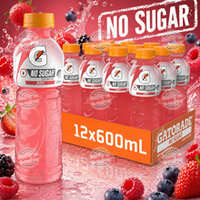 Gatorade Berry NO SUGAR - 600ml x12 (BULK)