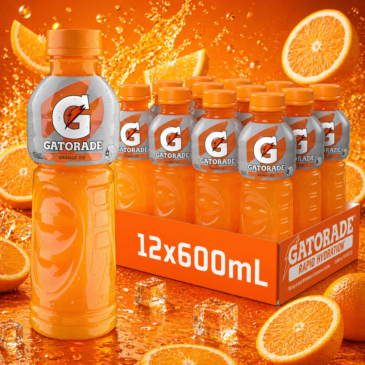 Gatorade - 600ml x12 (BULK)