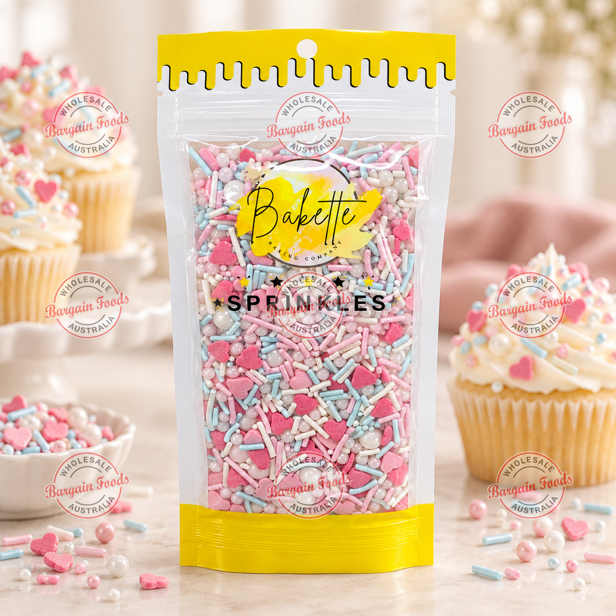 Bakette Heart & Soul Sprinkle Mix - 56g