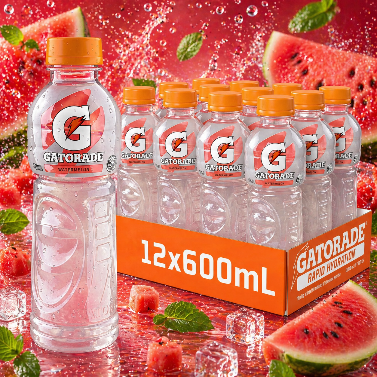 Gatorade - 600ml x12 (BULK)
