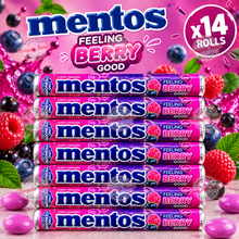 Mentos Roll Feelin Good Berry Flavour - 14pk