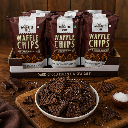 Waffle Mill Waffle Chips - 80g x15 (BULK)