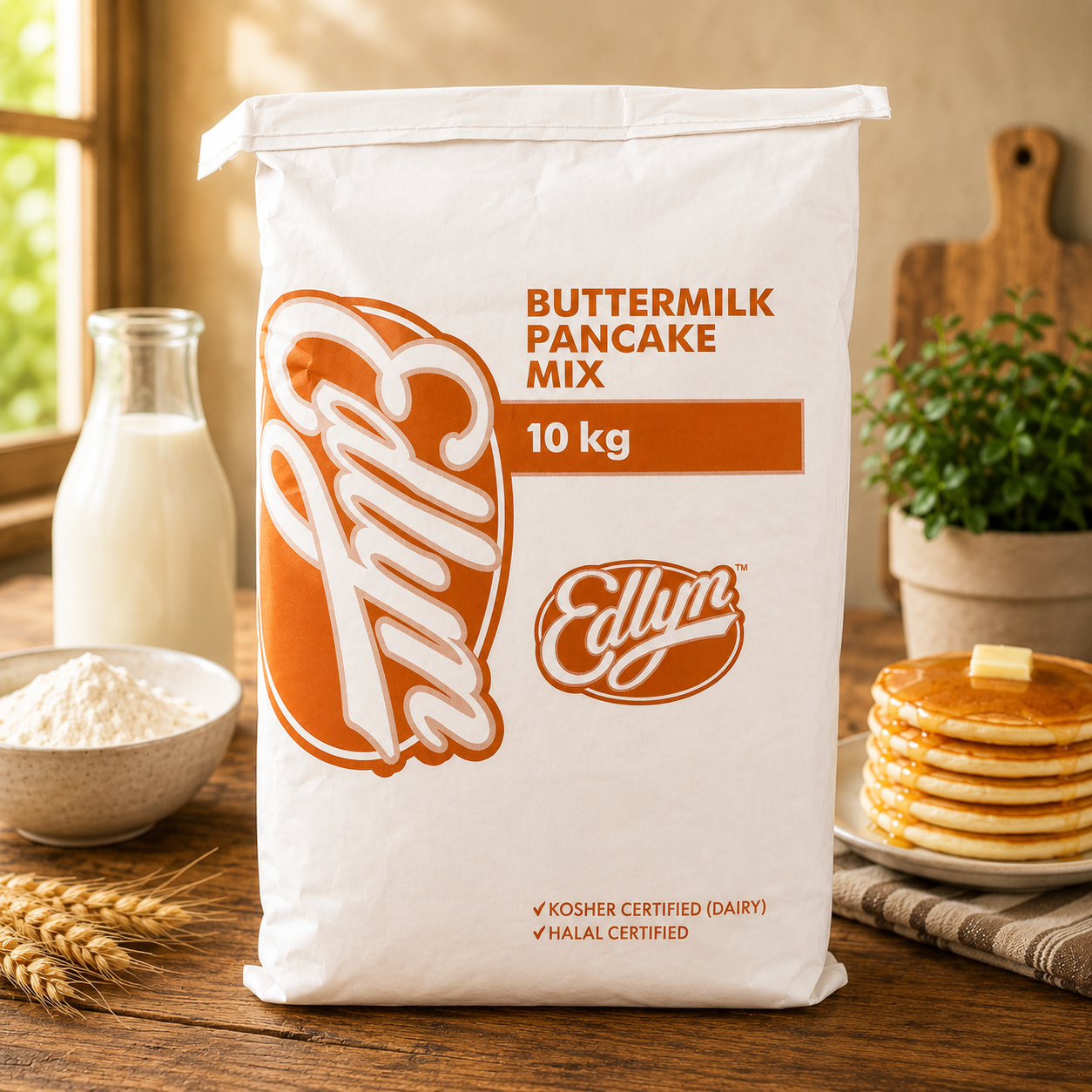 Edlyn Buttermilk Pancake Mix - 10kg
