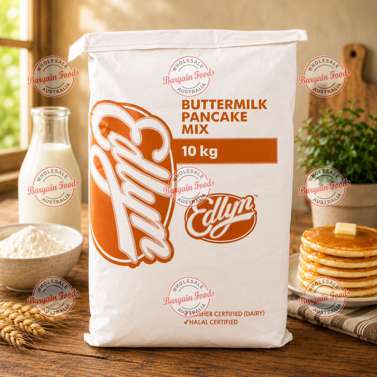 Edlyn Buttermilk Pancake Mix - 10kg