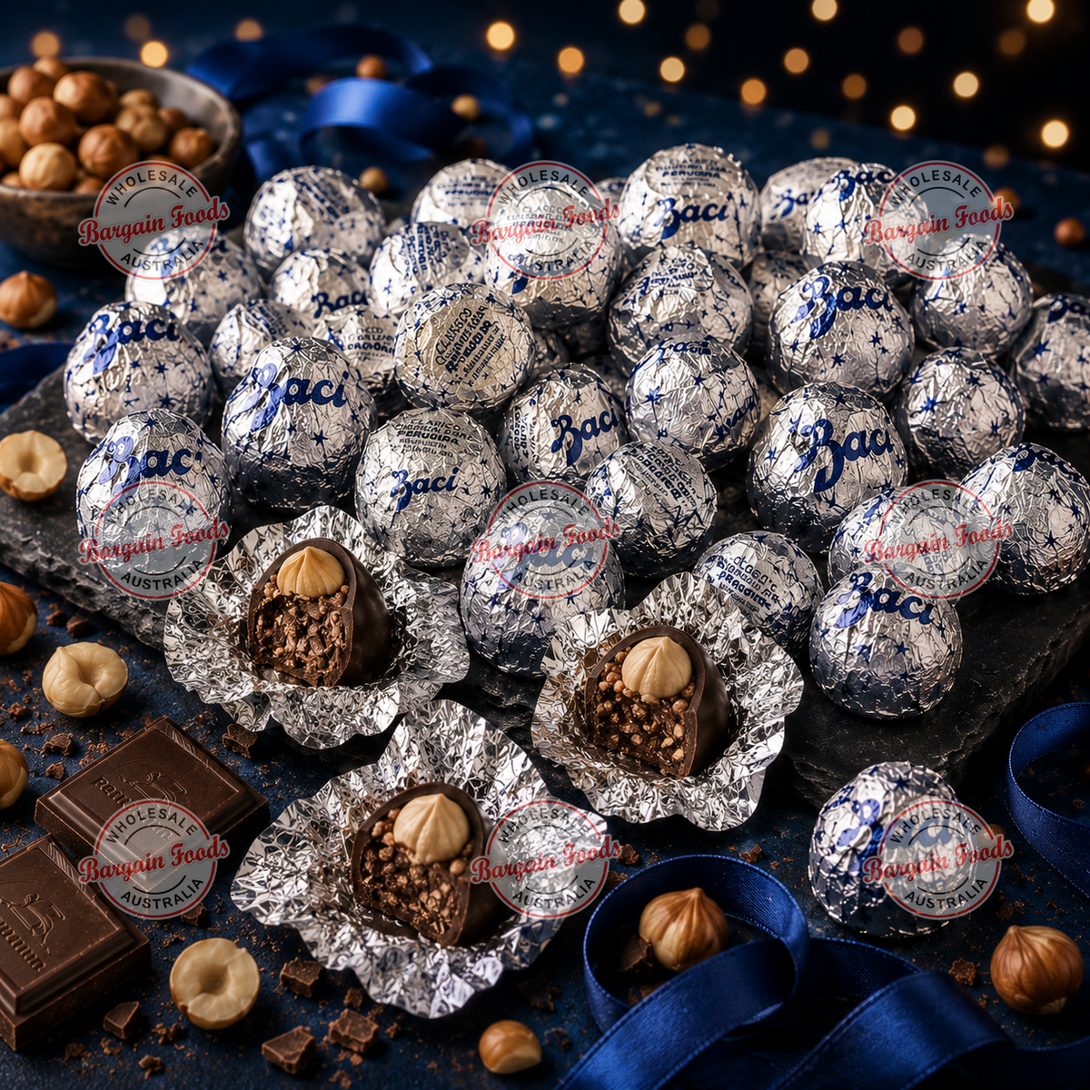 Baci Original Dark Praline With Hazelnuts - 1KG BAG CLEARANCE EXP08/26