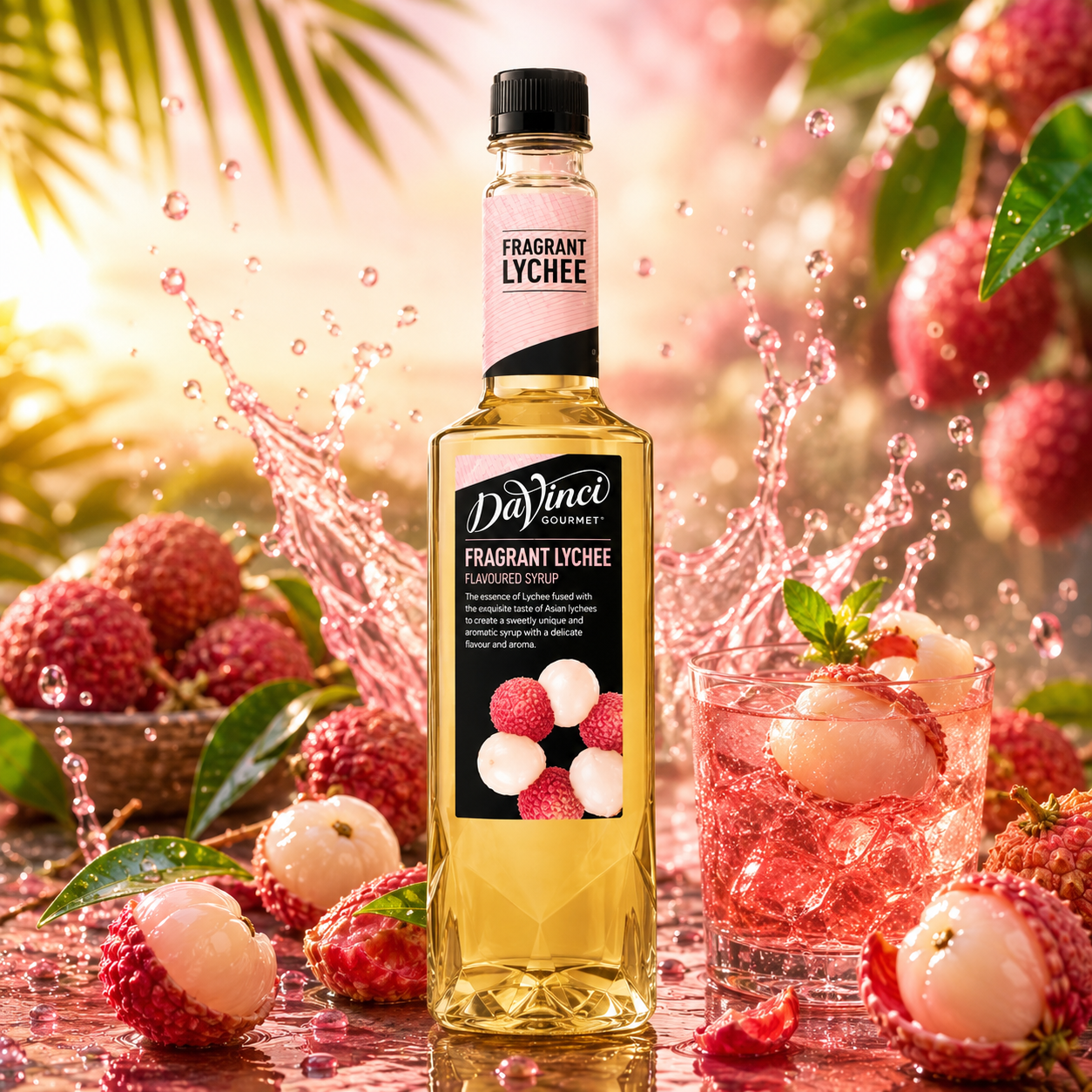 Davinci Fragrant Lychee Syrup - 750mL