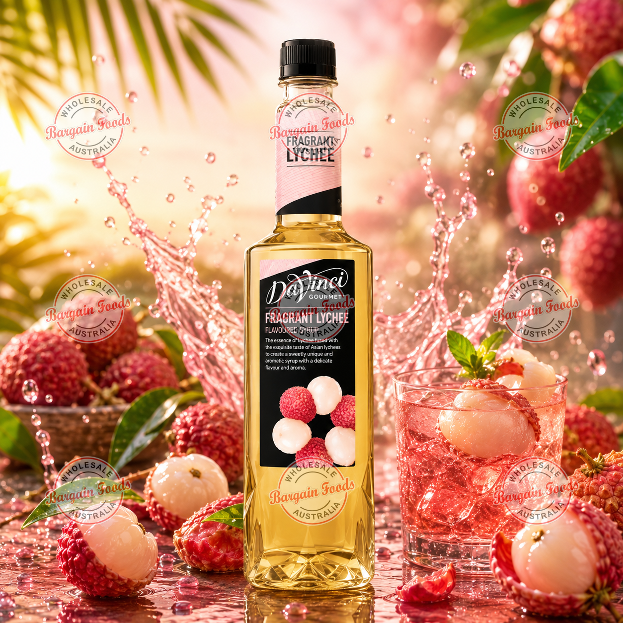 Davinci Fragrant Lychee Syrup - 750mL