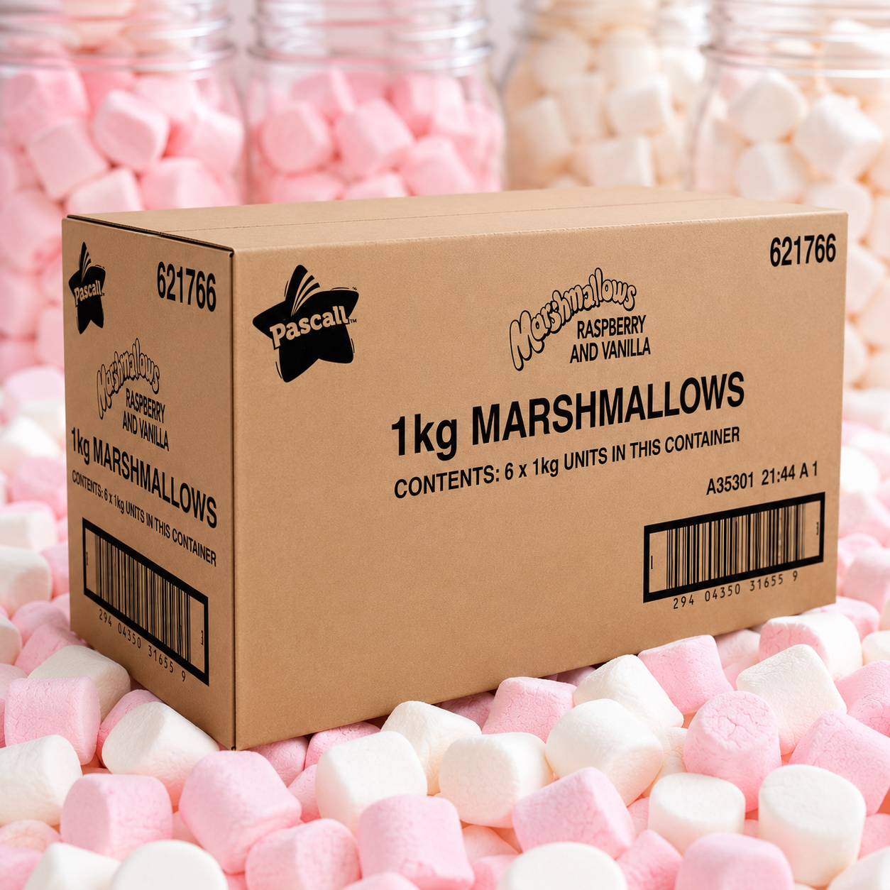 Pascal Raspberry & Vanilla Marshmallows