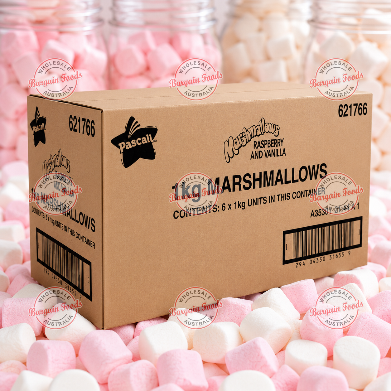 Pascal Raspberry & Vanilla Marshmallows