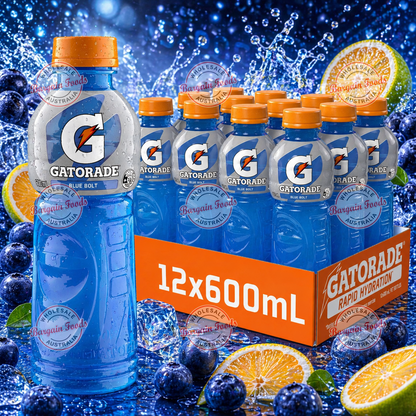 Gatorade - 600ml x12 (BULK)
