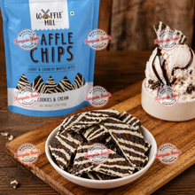 Waffle Mill Waffle Chips Cookies And Cream - 80g