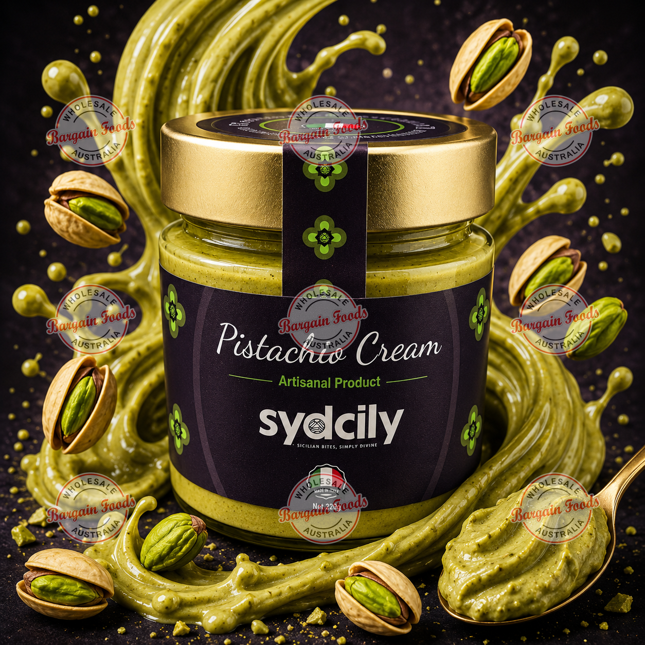 Sydcily Pistachio Cream - 220g