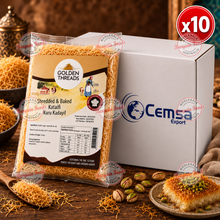 Baked & Shredded Kataifi Pastry - 500g x10 (BULK)