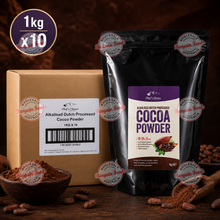 Chefs Choice Alkalised Dutch Processed Cocoa Powder 10-12% - 1kg x10 (BULK)