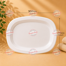 EP Plastic Oval Plates - 500pcs 20x25 (BULK)