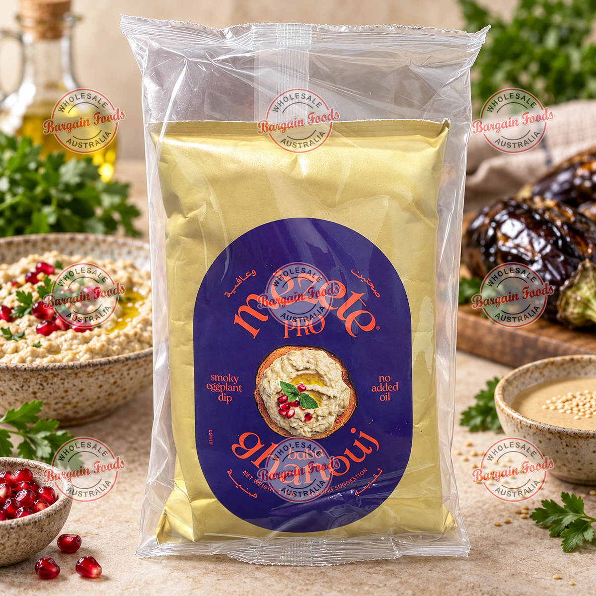 Mezete Baba Ghanouj Dip - 1kg BB 30/9/26