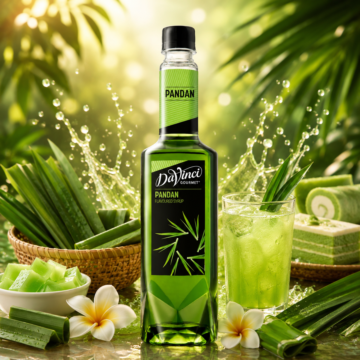 Davinci Pandan Syrup - 750mL