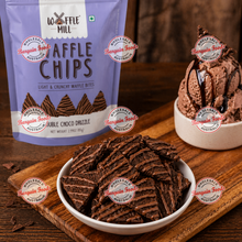 Waffle Mill Waffle Chips Double Choco Drizzle - 80g