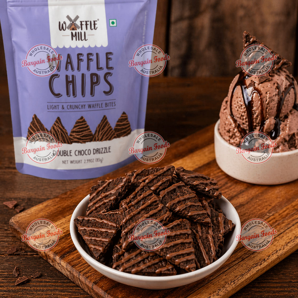Waffle Mill Waffle Chips - 80g