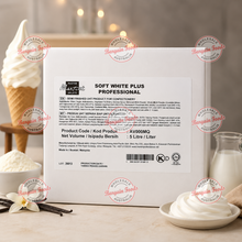 Master Martini Soft White Plus Professional Soft Serve Mix - 5L