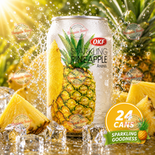 OKF Sparkling Water Drink Box Pineapple - 350ml x24 (BULK)