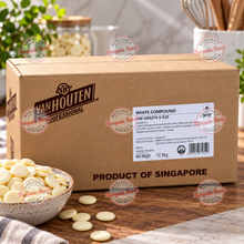 Van Houten Compound White Chocolate - 12.5kg